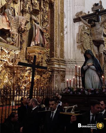 Cofradía Borriquilla Granada: PARTICIPACIÓN EN EL VIACRUCIS FEDERATIVO2024