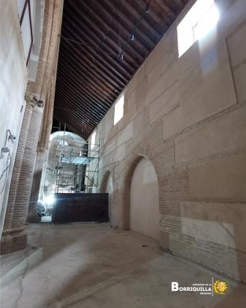 Cofradía Borriquilla Granada: VISITA JUNTA DE ANDALUCIA OBRAS DE SAN ANDRÉS