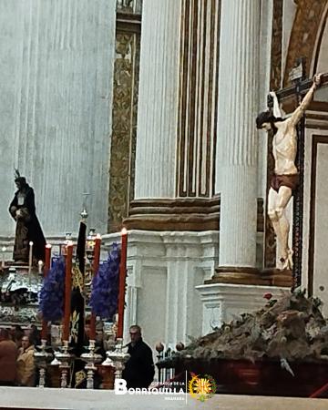 Cofradía Borriquilla Granada: PARTICIPACIÓN EN EL TRASLADO Y VIA CRUCIS OFICIAL 