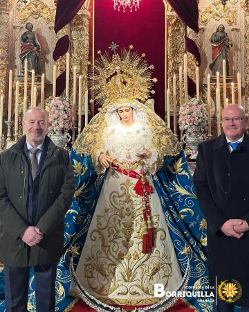 Cofradía Borriquilla Granada: FOTOS ALTAR POR LA FESTIVIDAD DE NUESTRA SEÑORA DE LA PAZ - ENERO 2026