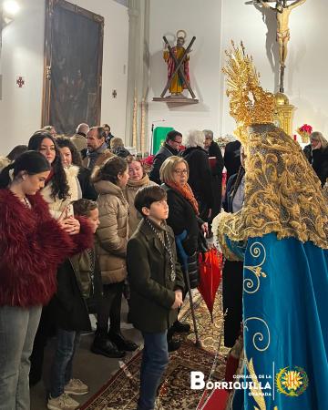 Cofradía Borriquilla Granada: FOTOS ALTAR POR LA FESTIVIDAD DE NUESTRA SEÑORA DE LA PAZ - ENERO 2026