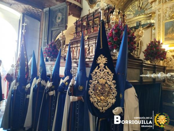 Cofradía Borriquilla Granada: REPRESENTACIÓN EN LA ESTACIÓN DE PENITENCIA DEL SANTO SEPULCRO 2026