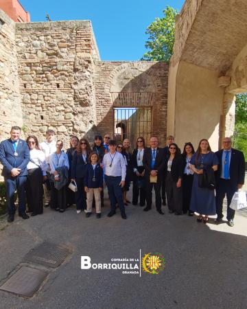 Cofradía Borriquilla Granada: SÁBADO SANTO: LLAMAMOS A LA PUERTA DE SANTA MARÍA DE LA ALHAMBRA 2026