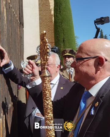 Cofradía Borriquilla Granada: SÁBADO SANTO: LLAMAMOS A LA PUERTA DE SANTA MARÍA DE LA ALHAMBRA 2026