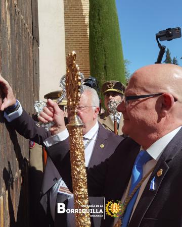 Cofradía Borriquilla Granada: LLAMAMOS A LA PUERTA DE SANTA MARÍA DE LA  ALHAMBRA. SÁBADO DE PASIÓN 2026