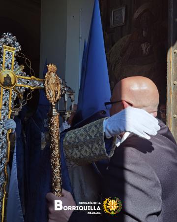 Cofradía Borriquilla Granada: SÁBADO SANTO: LLAMAMOS A LA PUERTA DE SANTA MARÍA DE LA ALHAMBRA 2026