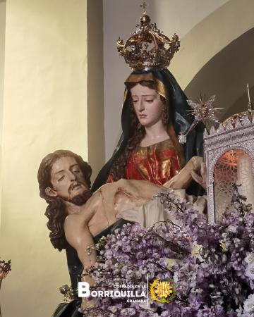 Cofradía Borriquilla Granada: SÁBADO SANTO: LLAMAMOS A LA PUERTA DE SANTA MARÍA DE LA ALHAMBRA 2026
