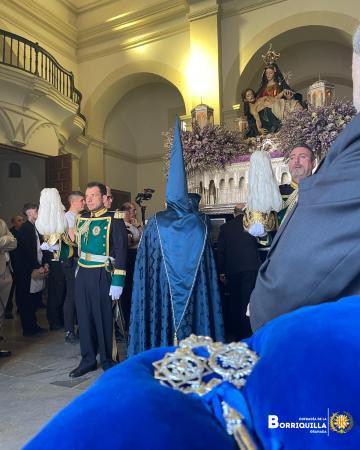 Cofradía Borriquilla Granada: SÁBADO SANTO: LLAMAMOS A LA PUERTA DE SANTA MARÍA DE LA ALHAMBRA 2026