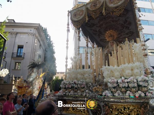 Cofradía Borriquilla Granada: JESÚS DE LA ENTRADA EN JERUSALÉN YA SE ENCUENTRA EN LA SANTA IGLESIA CATEDRAL PARA SU PARTICIPACIÓN EN KERYGMA