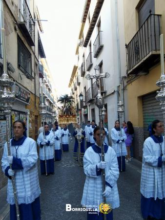 Cofradía Borriquilla Granada: TRASLADO DEL MISTERIO DE JESÚS DE LA ENTRADA EN JERUSALÉN A LA SANTA IGLESIA CATEDRAL POR KERYGMA , "EL ARTE DE EVANGELIZAR"