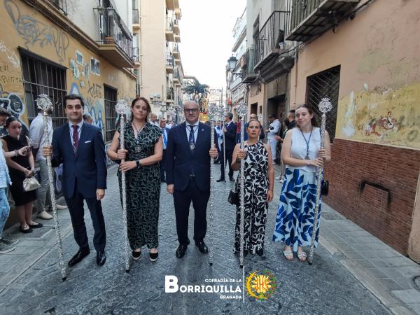 Cofradía Borriquilla Granada: JESÚS DE LA ENTRADA EN JERUSALÉN YA SE ENCUENTRA EN LA SANTA IGLESIA CATEDRAL PARA SU PARTICIPACIÓN EN KERYGMA