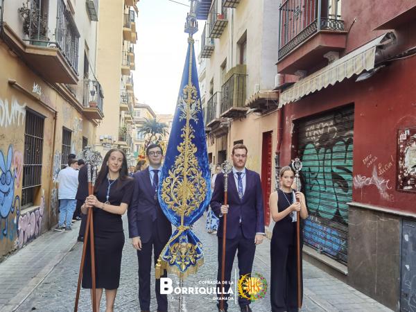 Cofradía Borriquilla Granada: TRASLADO DEL MISTERIO DE JESÚS DE LA ENTRADA EN JERUSALÉN A LA SANTA IGLESIA CATEDRAL POR KERYGMA , "EL ARTE DE EVANGELIZAR"