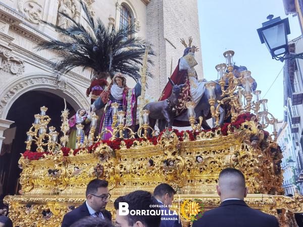 Cofradía Borriquilla Granada: TRASLADO DEL MISTERIO DE JESÚS DE LA ENTRADA EN JERUSALÉN A LA SANTA IGLESIA CATEDRAL POR KERYGMA , "EL ARTE DE EVANGELIZAR"