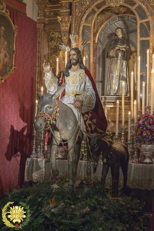 Cofradía Borriquilla Granada: CRISTO REY DEL UNIVERSO. AÑO 2016