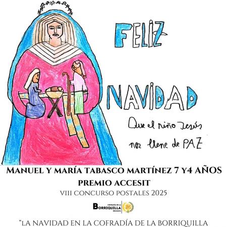 Cofradía Borriquilla Granada: GANADORES DEL VIII CONCURSO POSTALES DE NAVIDAD 2025