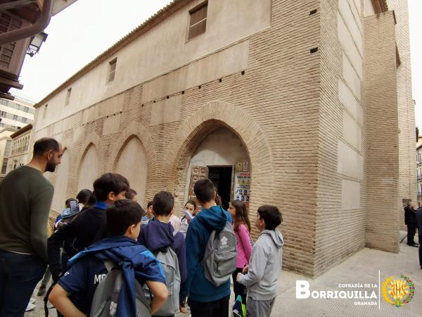 Cofradía Borriquilla Granada: VISITA COLEGIOS 2024