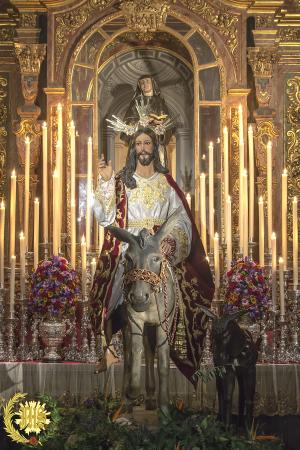 Cofradía Borriquilla Granada: CRISTO REY DEL UNIVERSO. AÑO 2016