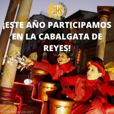 Cofradía Borriquilla Granada: CARROZA SOLIDARIA EN LA CABALGATA DE REYES MAYOS EN GRANADA -2022-