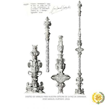 Cofradía Borriquilla Granada: DOS PROYECTOS DE PALIO PARA NUESTRA SEÑORA DE LA PAZ: MIRA LOS DETALLES