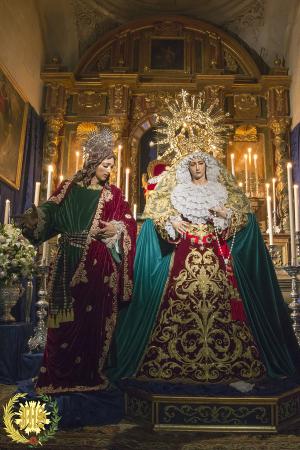 Cofradía Borriquilla Granada: FESTIVIDAD LITÚRGICA DE NUESTRA SEÑORA DE LA PAZ. AÑO 2017