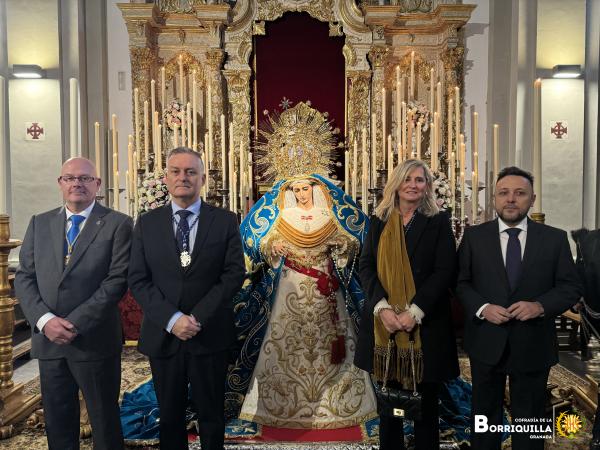 Cofradía Borriquilla Granada: CELEBRAMOS LA FESTIVIDAD DE NUESTRA MADRE, NTRA. SRA. DE LA PAZ