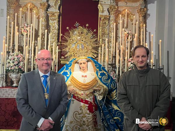 Cofradía Borriquilla Granada: CELEBRAMOS LA FESTIVIDAD DE NUESTRA MADRE, NTRA. SRA. DE LA PAZ