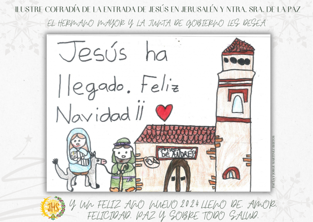 Cofradía Borriquilla Granada: ¡FELIZ NAVIDAD Y PRÓSPERO AÑO 2024!