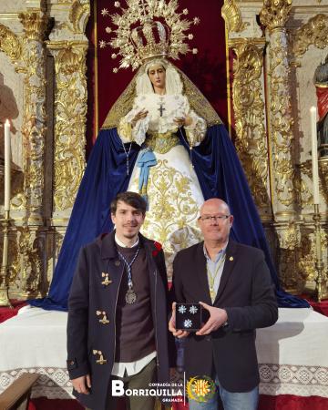 Cofradía Borriquilla Granada: TRES TEMBLADERAS PARA NUESTRA SEÑORA DE LA PAZ 