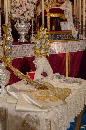 Cofradía Borriquilla Granada: FOTOS ALTAR POR LA FESTIVIDAD DE NUESTRA SEÑORA DE LA PAZ - ENERO 2026