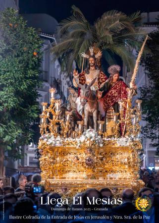 Cofradía Borriquilla Granada: "JESÚS ENTRABA TRIUNFAL, COMO ANUNCIARON LAS SAGRADAS ESCRITURAS". D. ADRIAN CASTRO GUALDA - PRESENTACIÓN CARTEL 2025