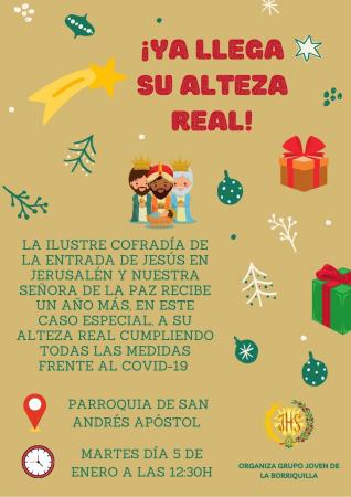 Cofradía Borriquilla Granada: VISITA DE LOS REYES MAGOS 2021
