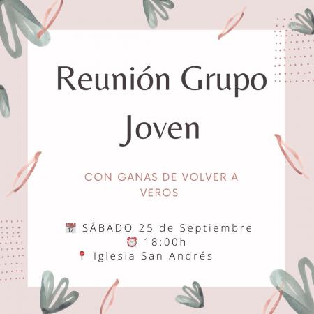 Cofradía Borriquilla Granada: REUNIÓN DEL GRUPO JOVEN EN LA IGLESIA DE SAN ANDRÉS APÓSTOL