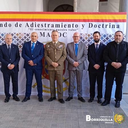 Cofradía Borriquilla Granada: RECEPCIÓN DEL MADOC A LA SEMANA SANTA DE GRANADA